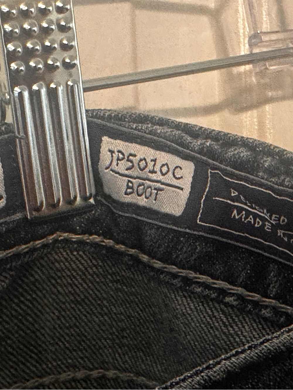 Miss Me Dark Blue Embellished Boot Cut Jeans - Picture 2 of 3